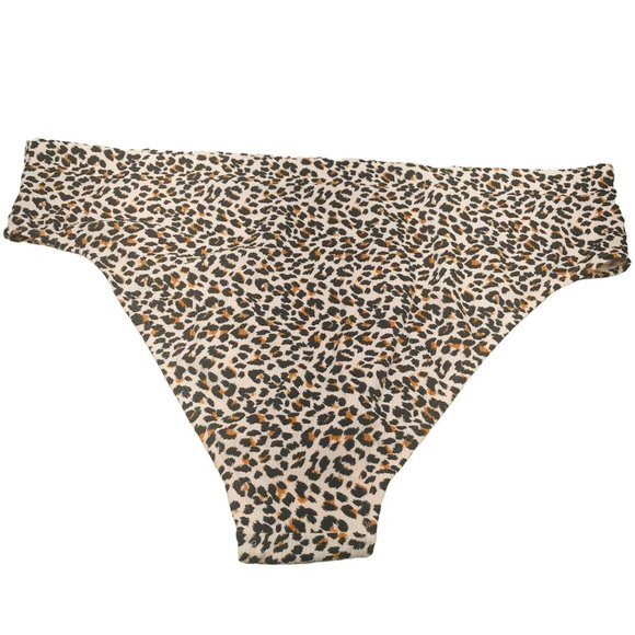 Xhilaration Women's Sz 20W/22W High Leg High Waist Swim Bottom Animal Print New - Picture 2 of 9